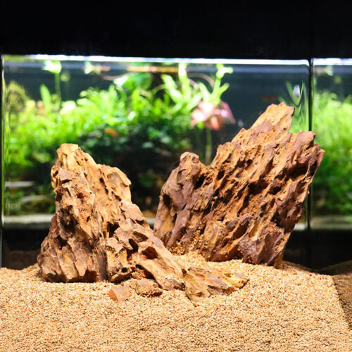 Roccia Bamboo - Pietra Naturale per Aquascaping e Terrarium