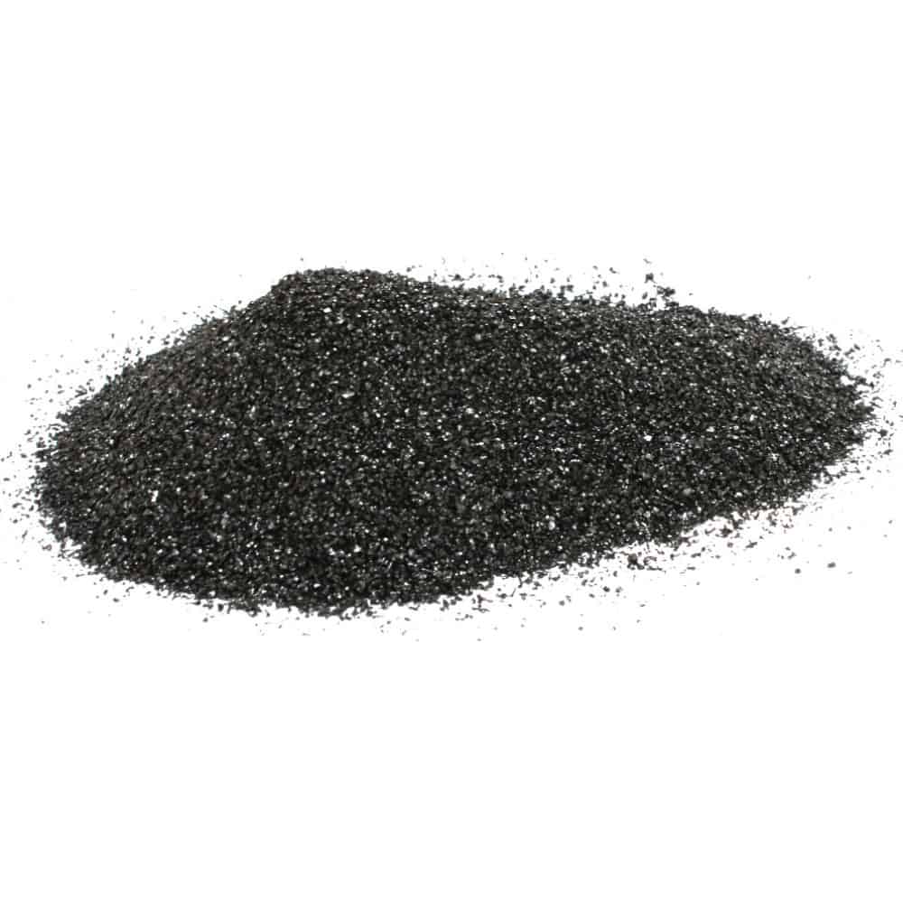 Sabbia Nera Fine 0,3-0,9mm - Substrato Naturale per Terrarium e Acquari