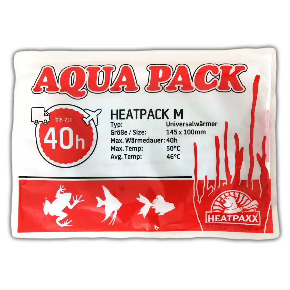 Heat pack Dreaming Plants da 40 ore per il mantenimento della temperatura interna ai pacchi durante il trasporto invernale di piante e isopodi.