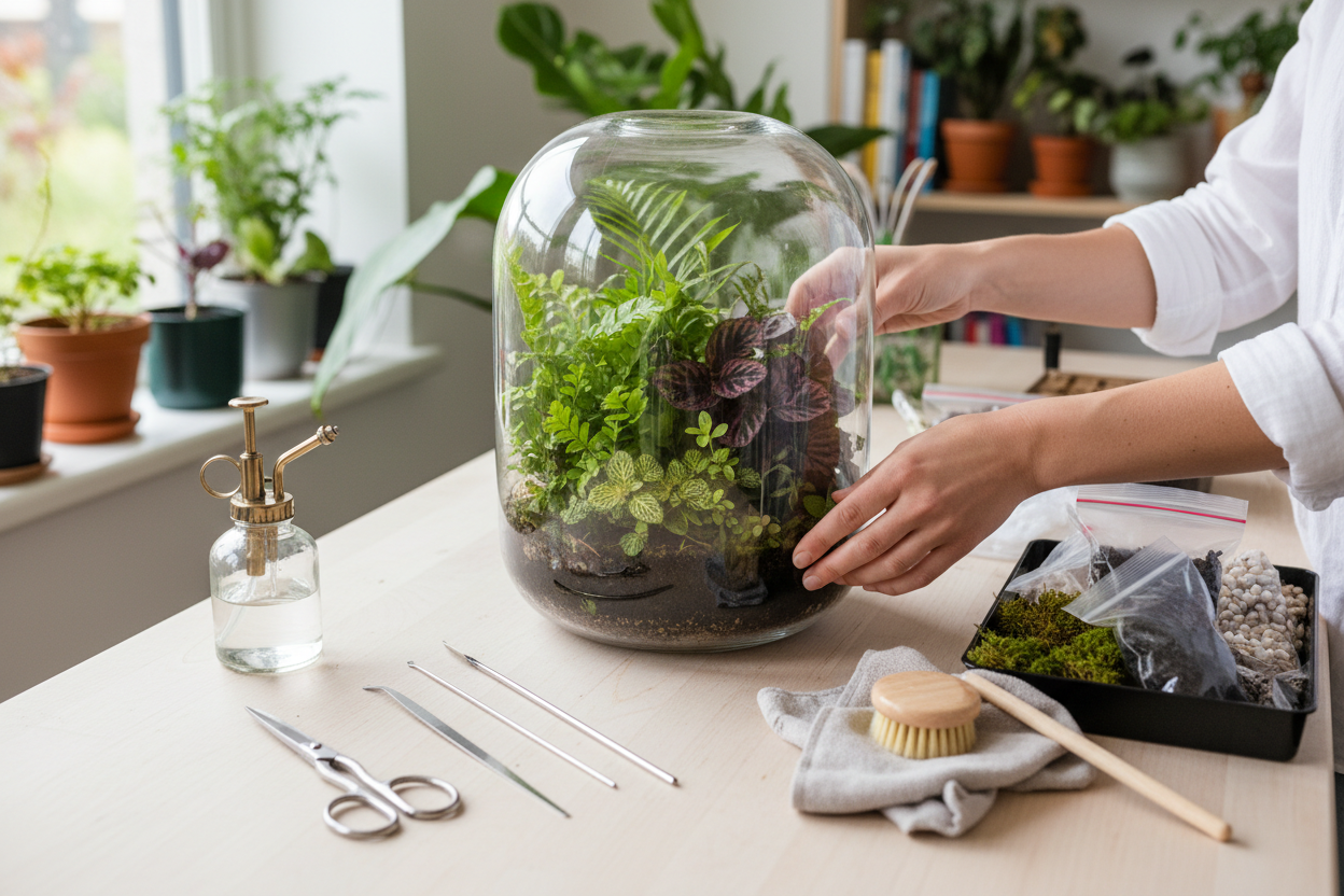 Manutenzione terrarium: guida completa di Dreaming Plants