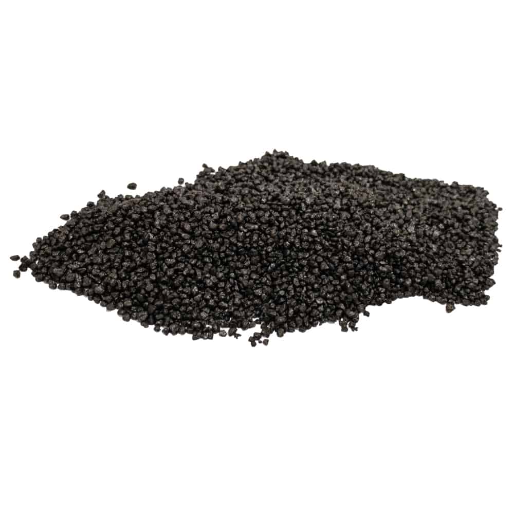 Ceramizzato Nero Fine 1,6-2mm - Ghiaia Selezionata per Terrarium e Acquari