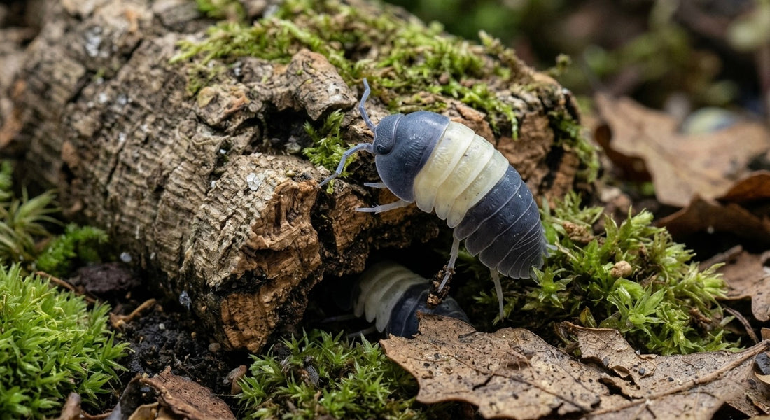 Cubaris sp. Panda King: Isopodi Ornamentali per Terrari Bioattivi