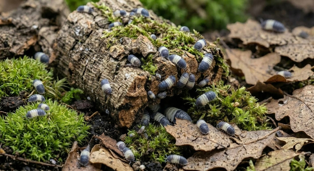 Cubaris sp. Panda King: Isopodi Ornamentali per Terrari Bioattivi