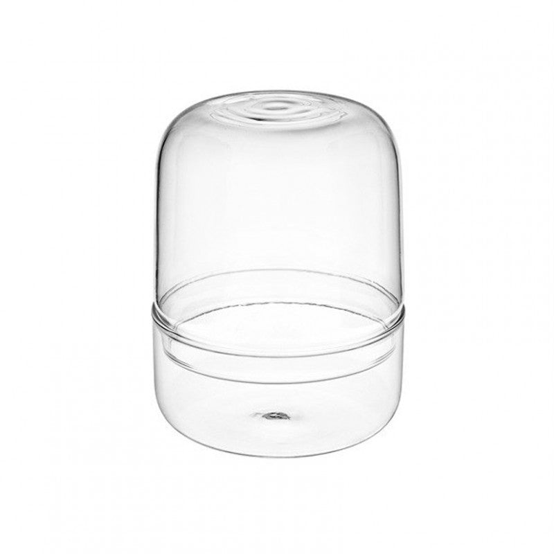 Vaso Eden Capsule Large - Biosfera in Vetro in Due Pezzi 16x21cm