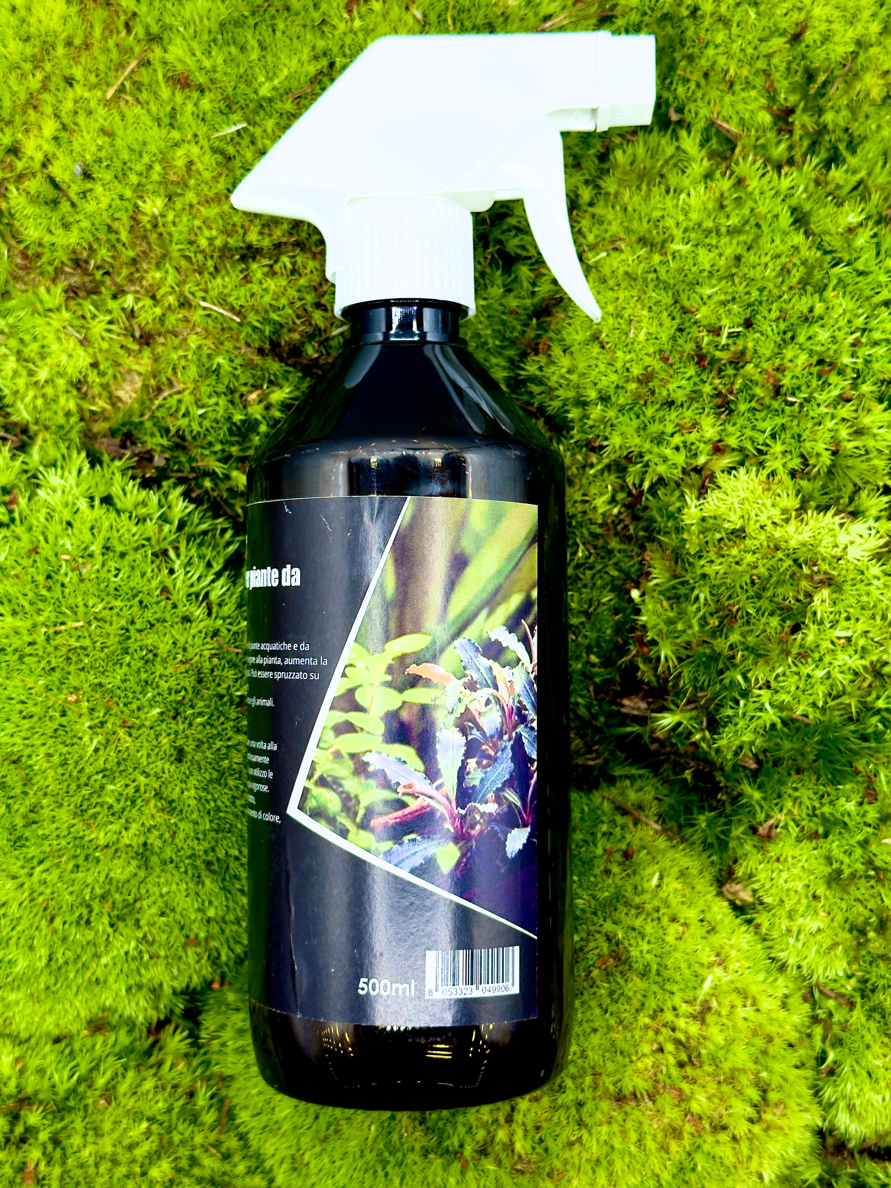 Scaping Elixir 500ml Dreaming Plants: fertilizzante naturale professionale per la salute di terrarium chiusi, muschio e piante tropicali.
