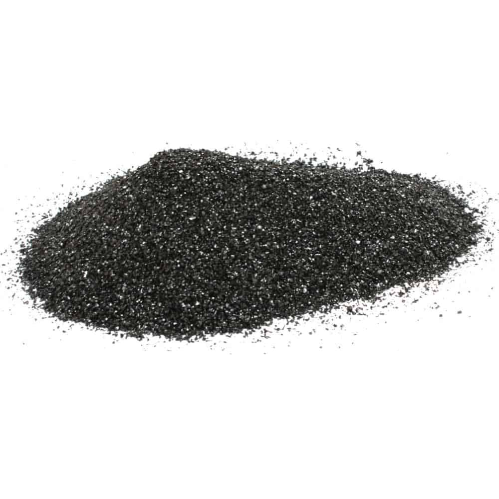 Sabbia Nera Fine 0,3-0,9mm - Substrato Naturale per Terrarium e Acquari