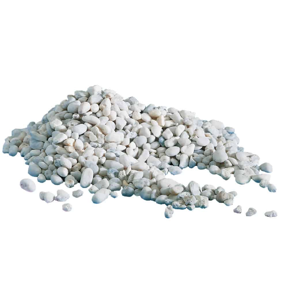 Ghiaia Bianca Naturale 4-8mm - Ciottoli Selezionati per Terrarium e Acquari