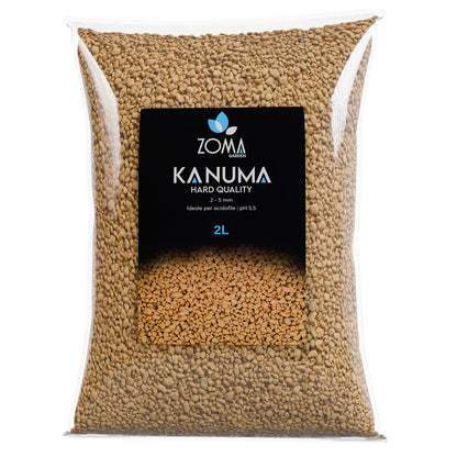 Confezione di Kanuma hard quality originale giapponese, inerte vulcanico naturalmente acido e poroso ideale per il rinvaso di bonsai acidofili e azalee.