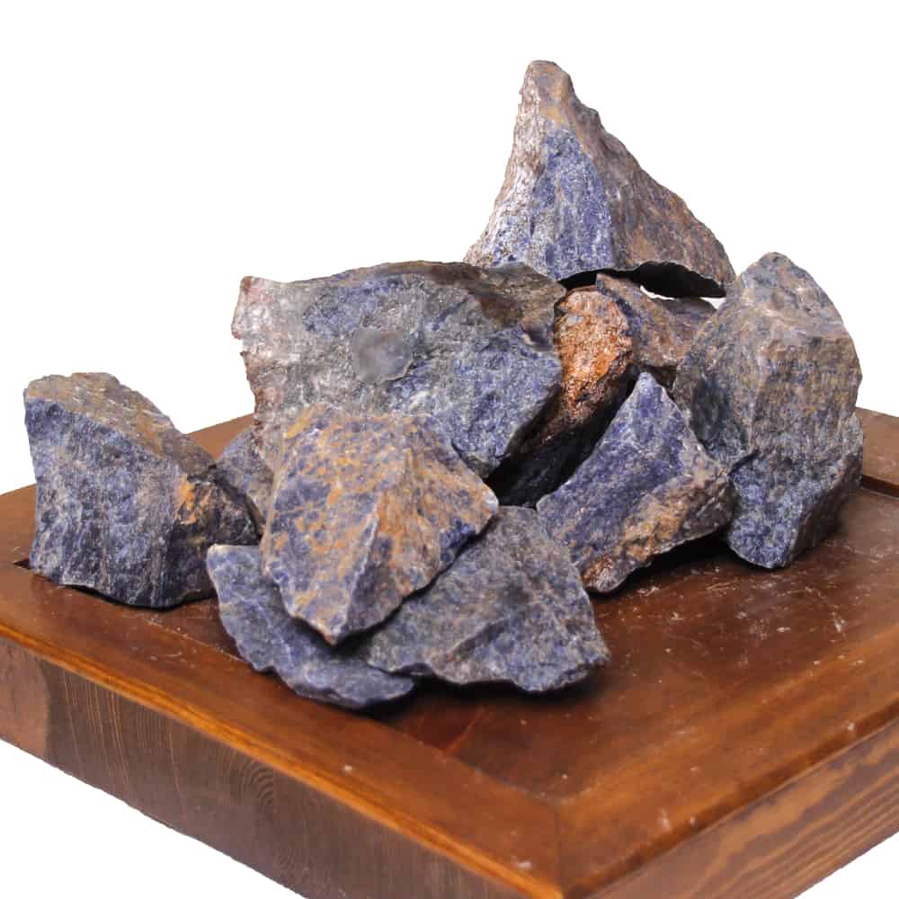 Roccia Sodalite Blue - Pietra Naturale Blu per Terrarium e Aquascaping