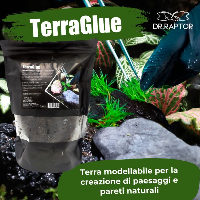 terraglue terra per pareti verticali terrarium naturale di Deaming Plants