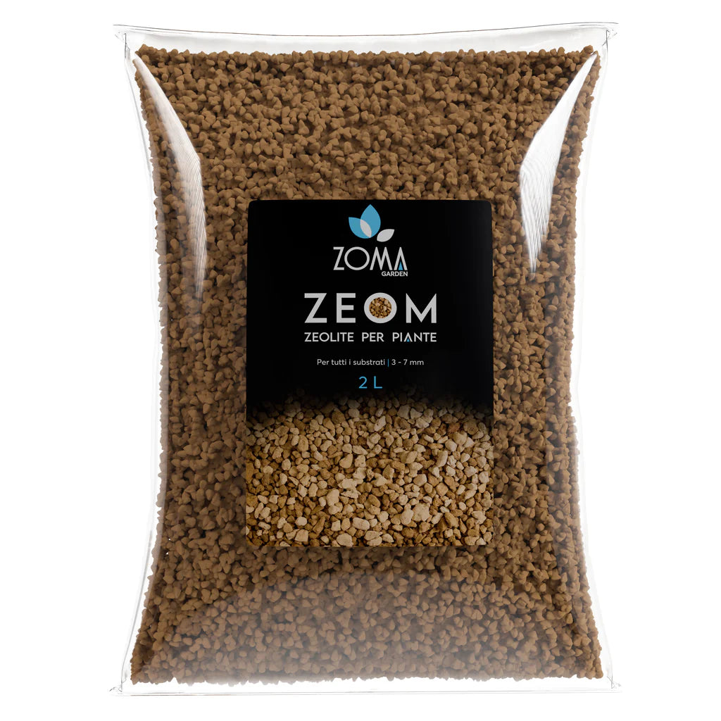 Confezione da 2LT di Zeolite 3/7mm Zoma, minerale vulcanico ad altissima capacità di scambio cationico per il drenaggio e l&